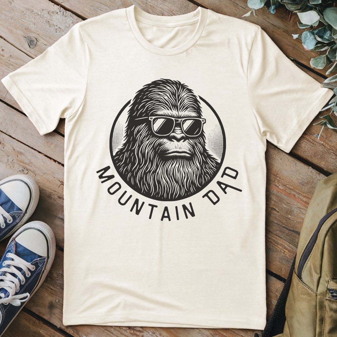T-Shirt Natural / S Mountain DAD T-Shirt