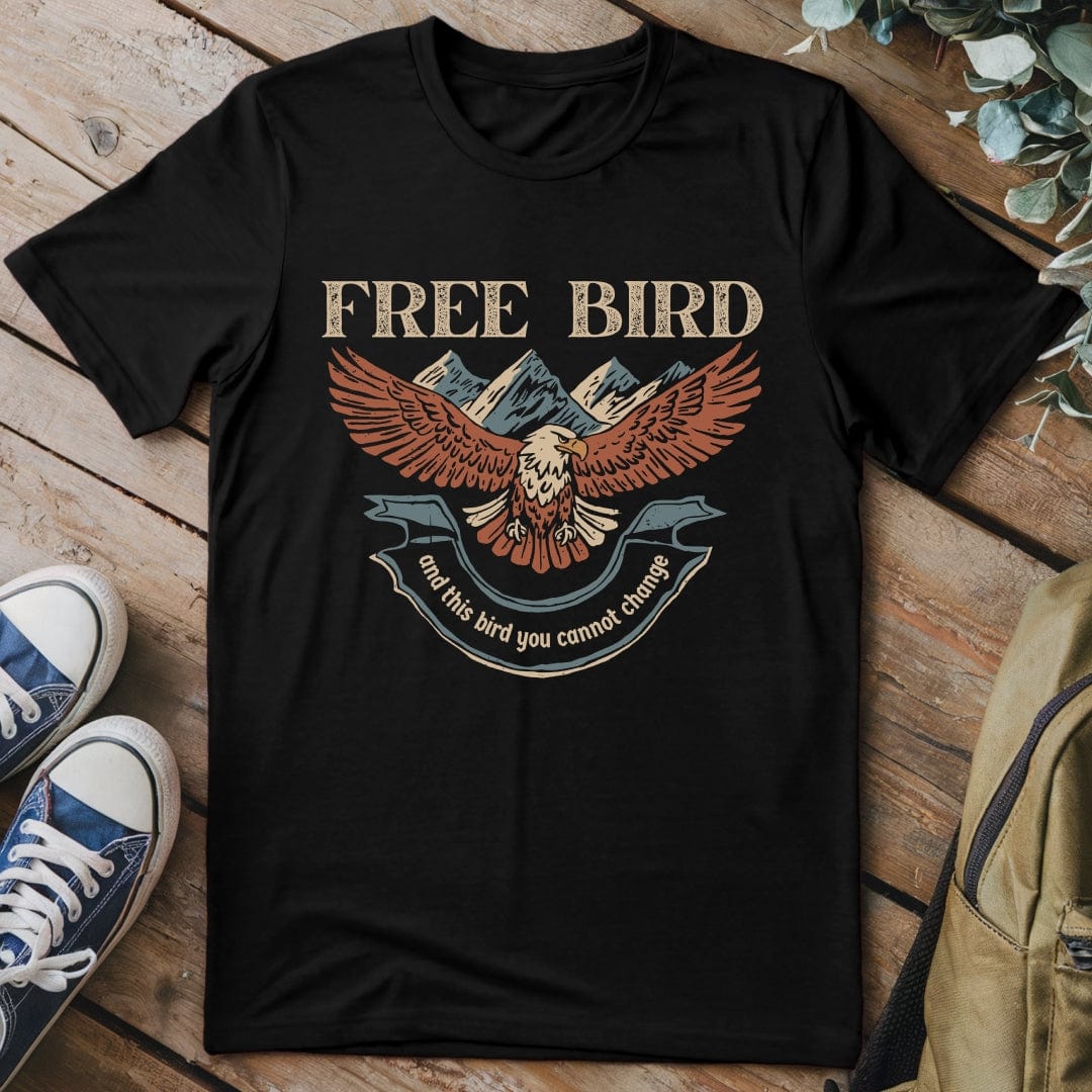 T-Shirt Black / S Free Bird T-Shirt