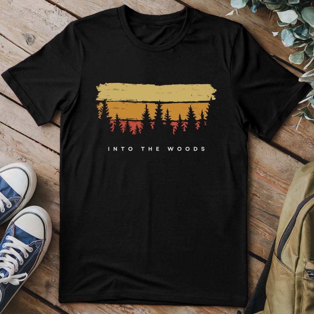 T-Shirt Black / S Into the Woods Sunset T-Shirt
