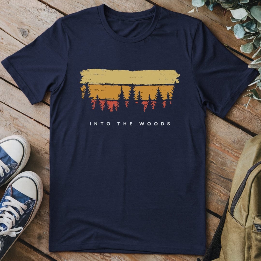 T-Shirt Navy / S Into the Woods Sunset T-Shirt