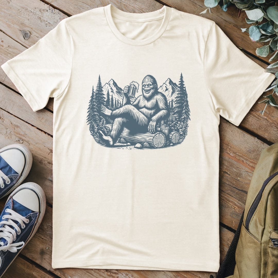 T-Shirt Natural / S Bigfoot Relaxing T-Shirt