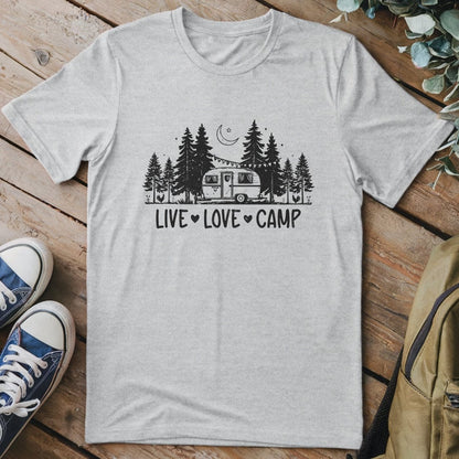 T-Shirt Sport Grey / S Live Love Camp T-Shirt